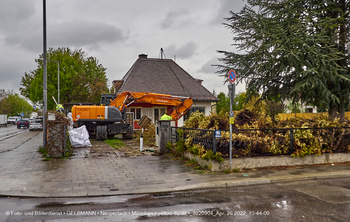 26.04.2022 - Baustelle Niederalmstraße 16